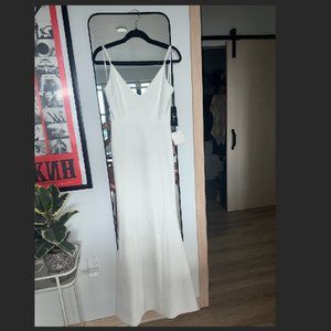 Lulus Infinite Glory White Maxi Dress Size Small
